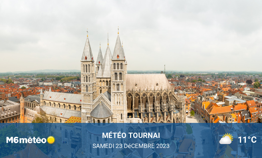 Météo Tournai Nos prévisions du samedi 23 décembre 2023 Magazine