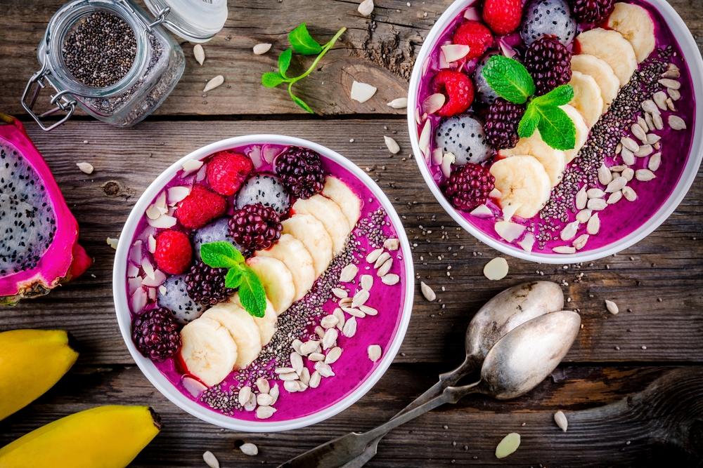 chia bowl fruits