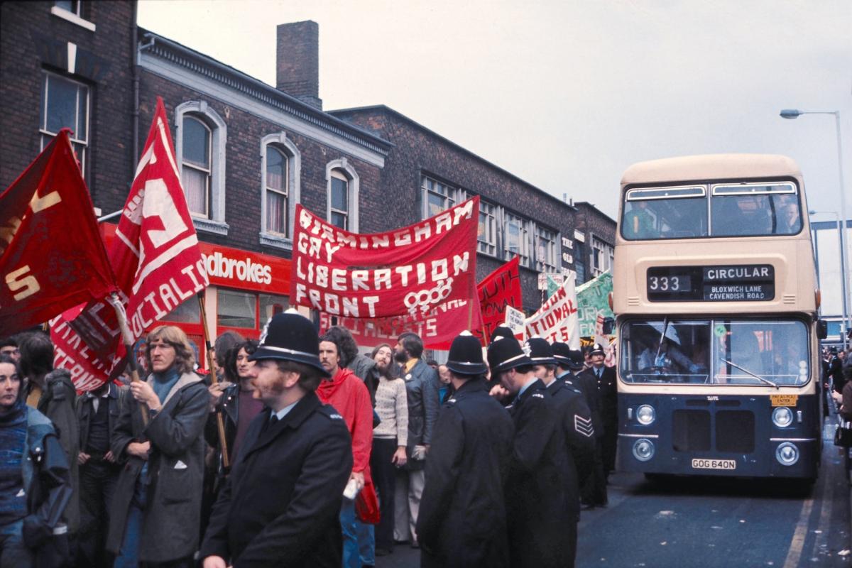 manifestation ouvrière en angleterre