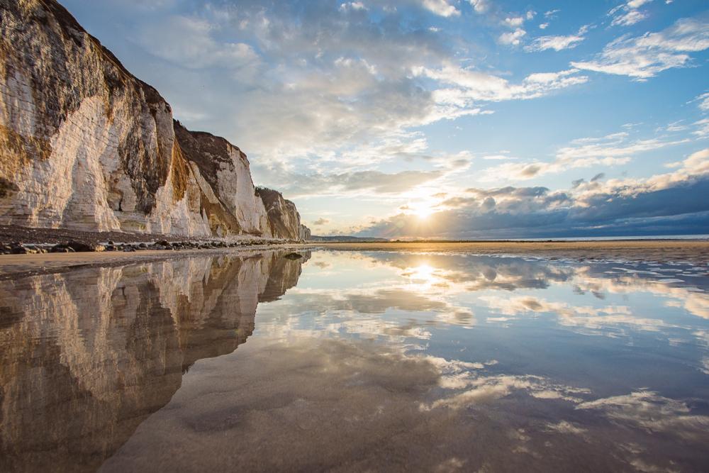 falaise normandie