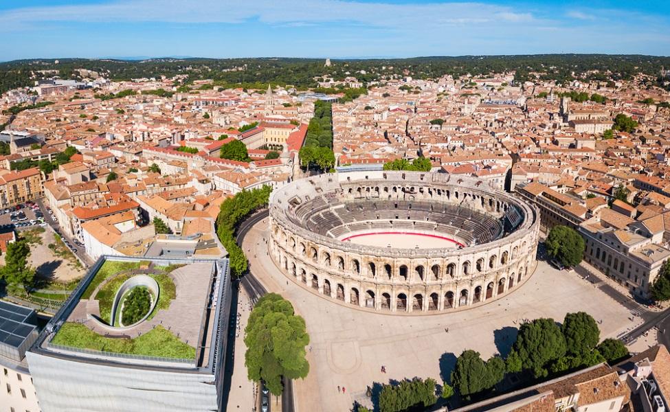 Une ville en France : Nîmes