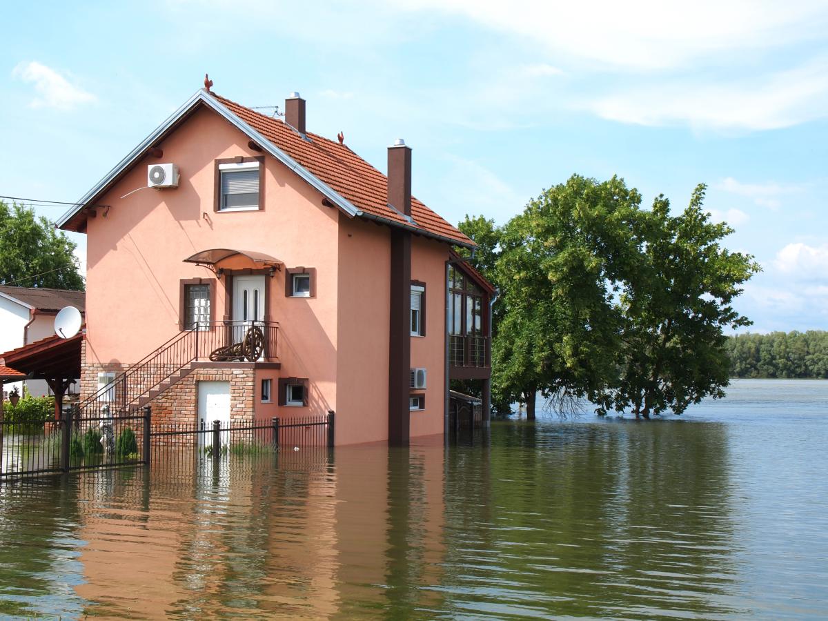 maison inondée