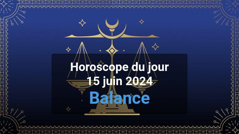 Horoscope du jour libra