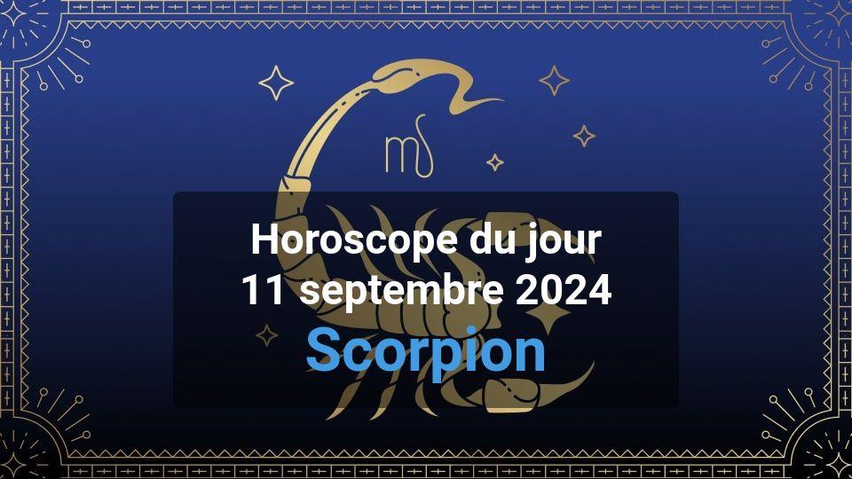 Horoscope du jour scorpio