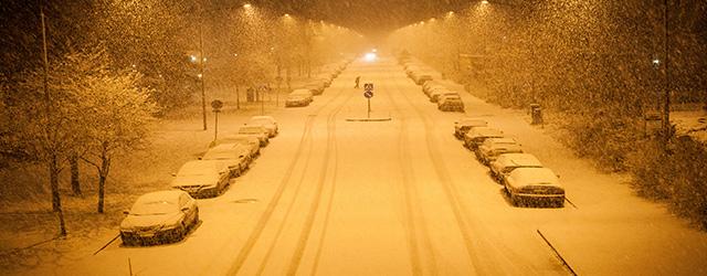 La tempête Juno laisse New York désertique