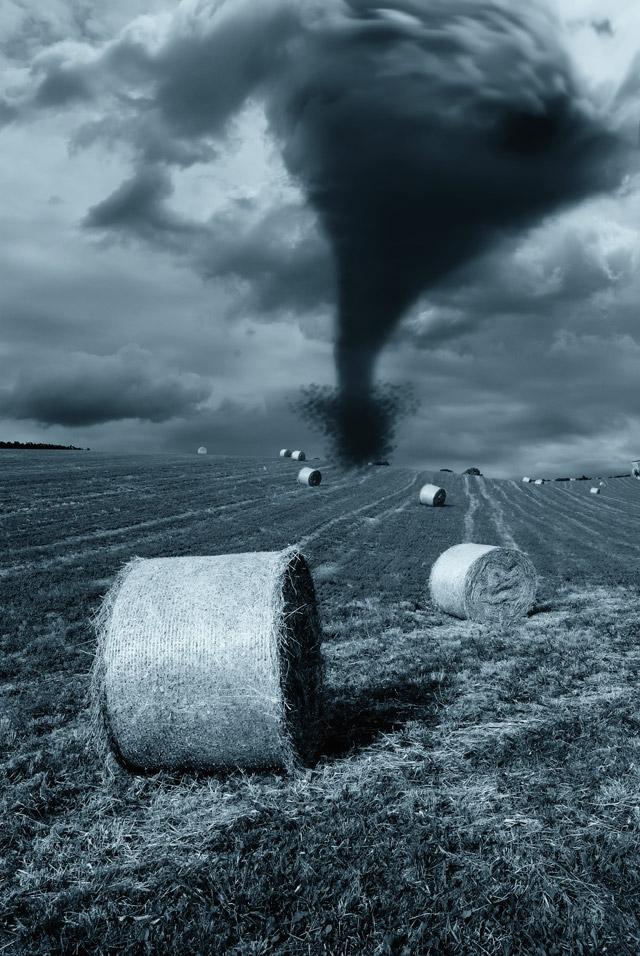 Une tornade dans la région de Milan 