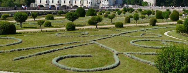 La beauté des jardins de Chenonceau !