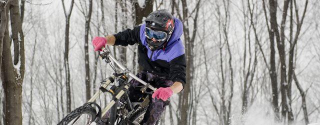 Une course de vélos à -45°C, qui est chaud ?