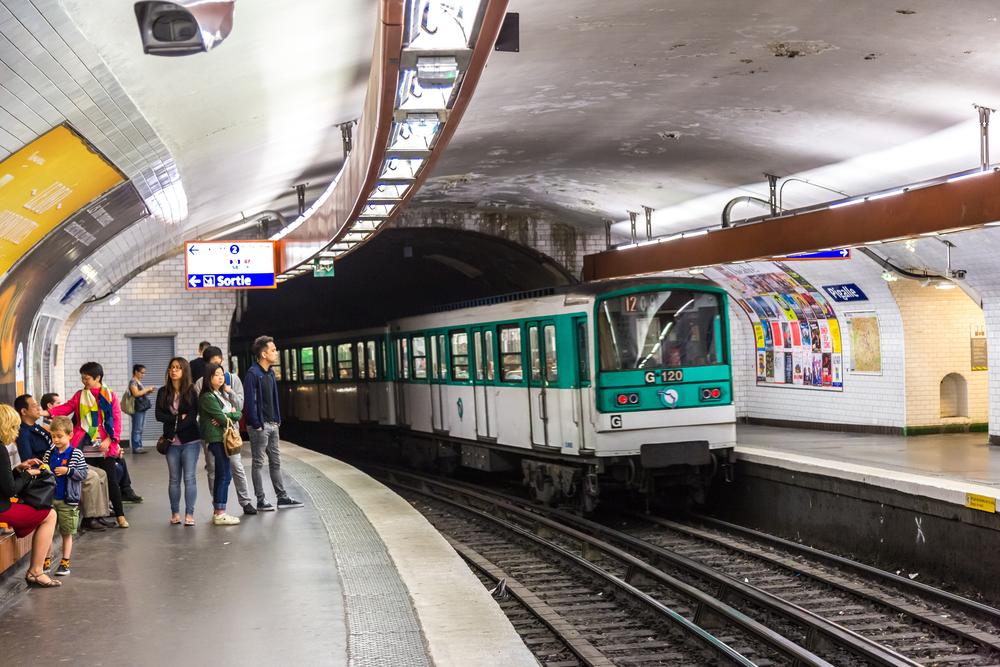 Station de métro à Paris