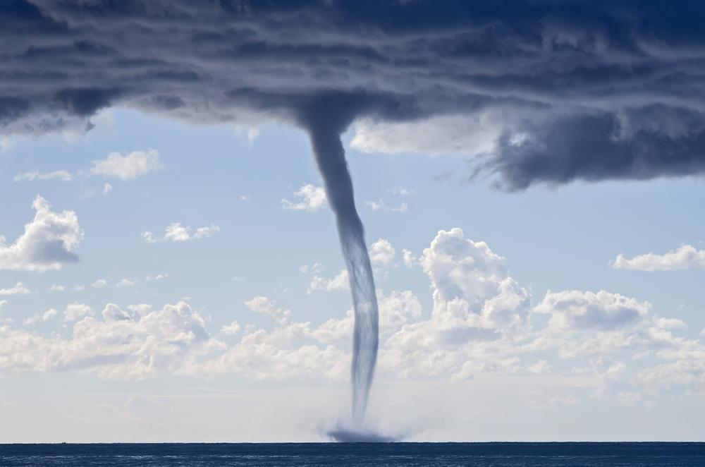 passage d'une tornade près de Rome