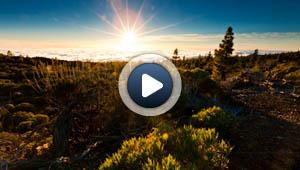 El Teide, les montagnes les plus hautes d’Espagne en Timelapse