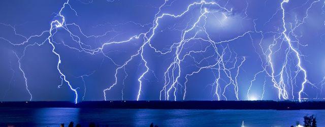 Une nuit d'orages sur Melbourne