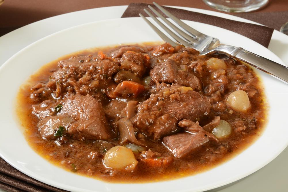 Buf Bourguignon au menu