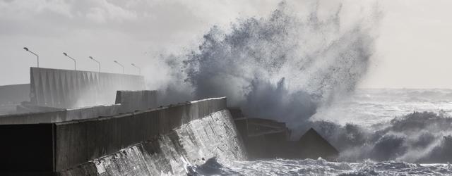 Le passage de la tempête Christine en photos