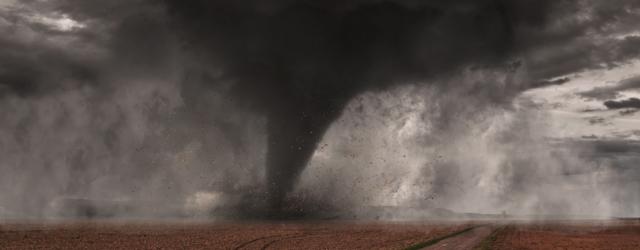 Une tornade de passage à Luçon