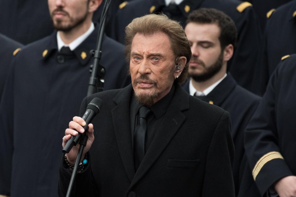 Johnny Hallyday préparait un nouvel album.