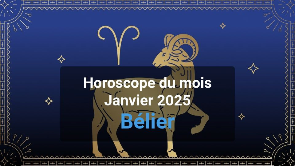 Horoscope du mois aries