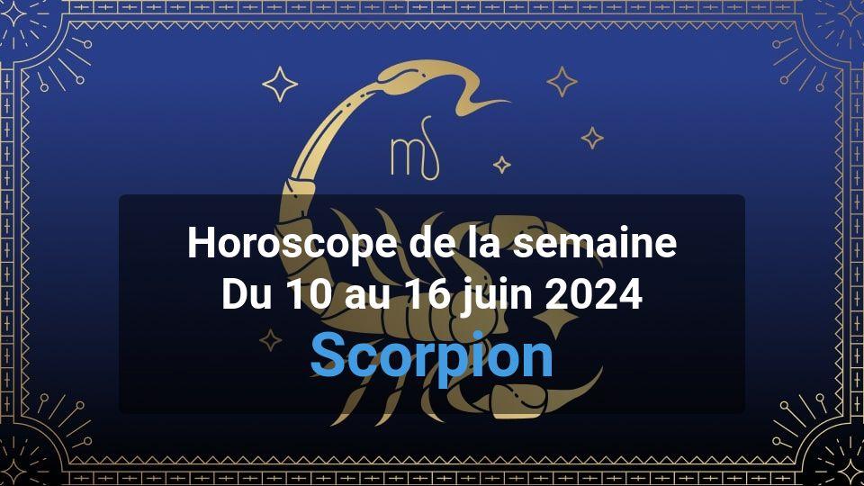 Horoscope de la semaine scorpio