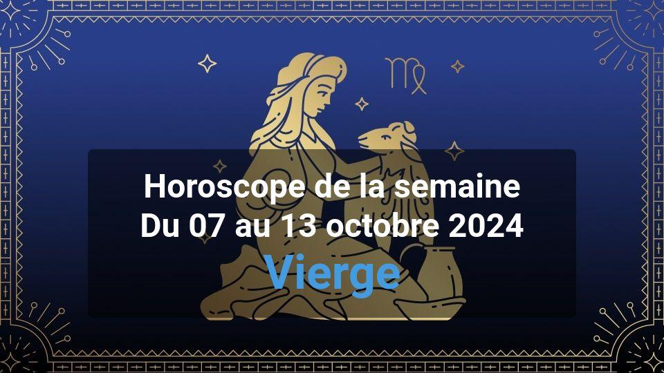 Horoscope de la semaine virgo