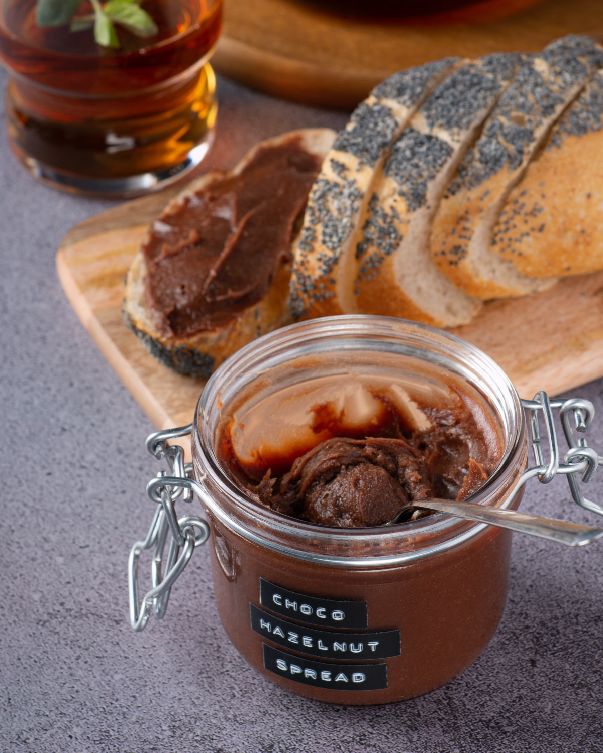 pate à tartiner maison avec du pain