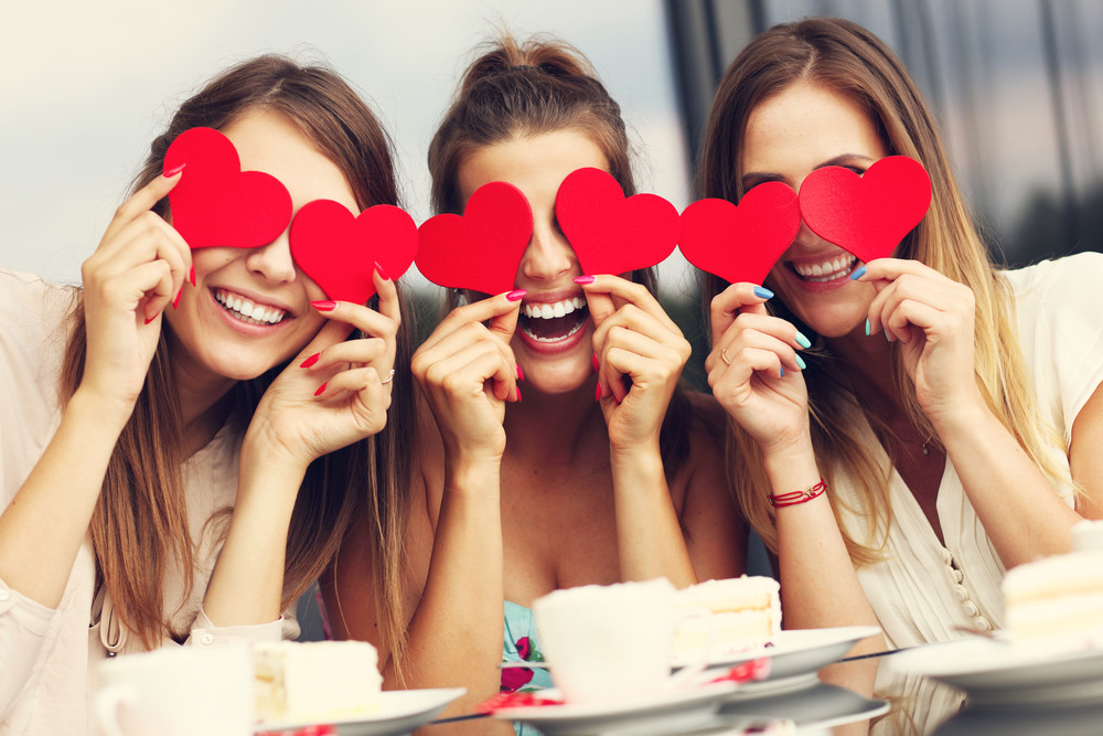 saint valentin amis