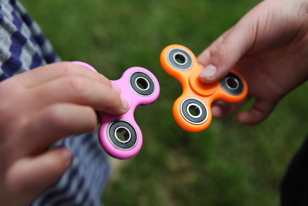 Les hand spinners étaient en tête des produits dangereux signalés dans l'UE
