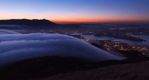 Voguez sur une mer de nuages