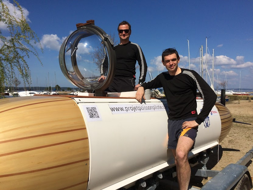 Le sous-marin à propulsion humaine