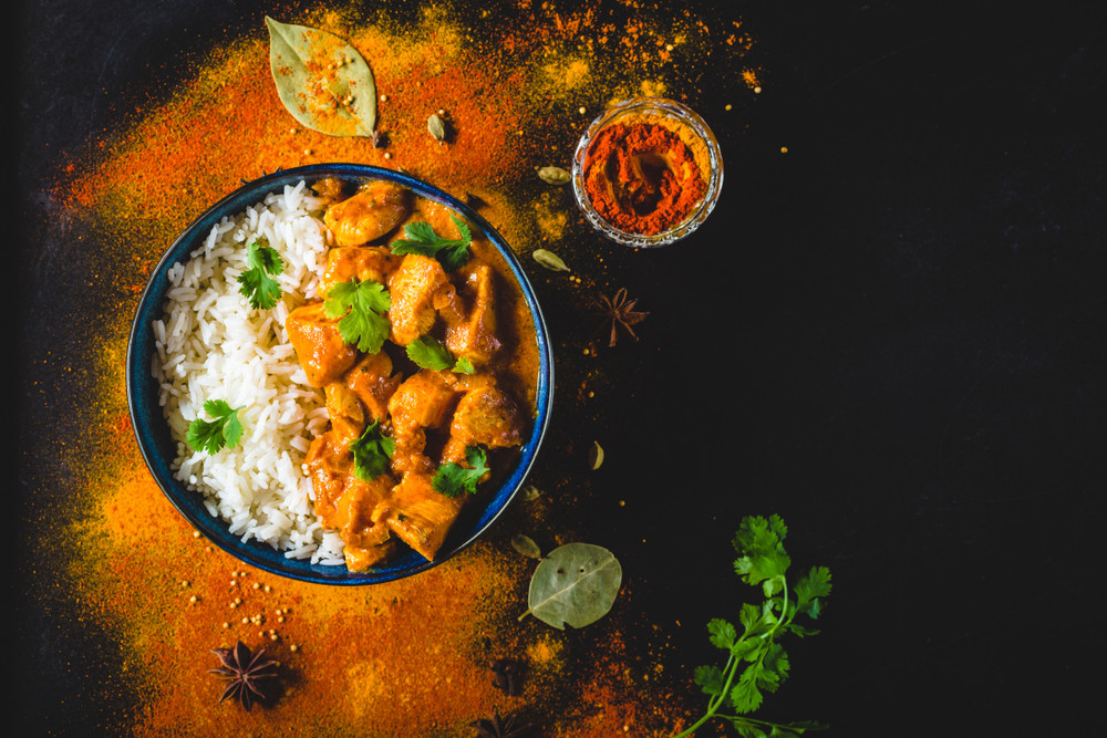 poulet curry coco