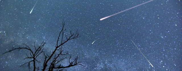 Pluie d'étoiles filantes cette nuit