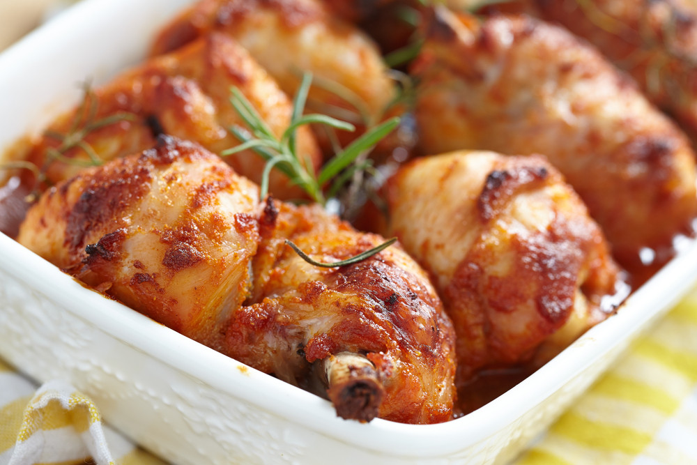 Pilons poulet four