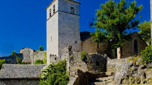 La Couvertoirade dans le Larzac
