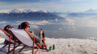Innsbruck sous la neige