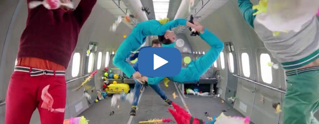 Le clip hallucinant du groupe OK Go tout en apesanteur