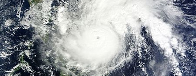 Le Typhon Melor touche les Philippines