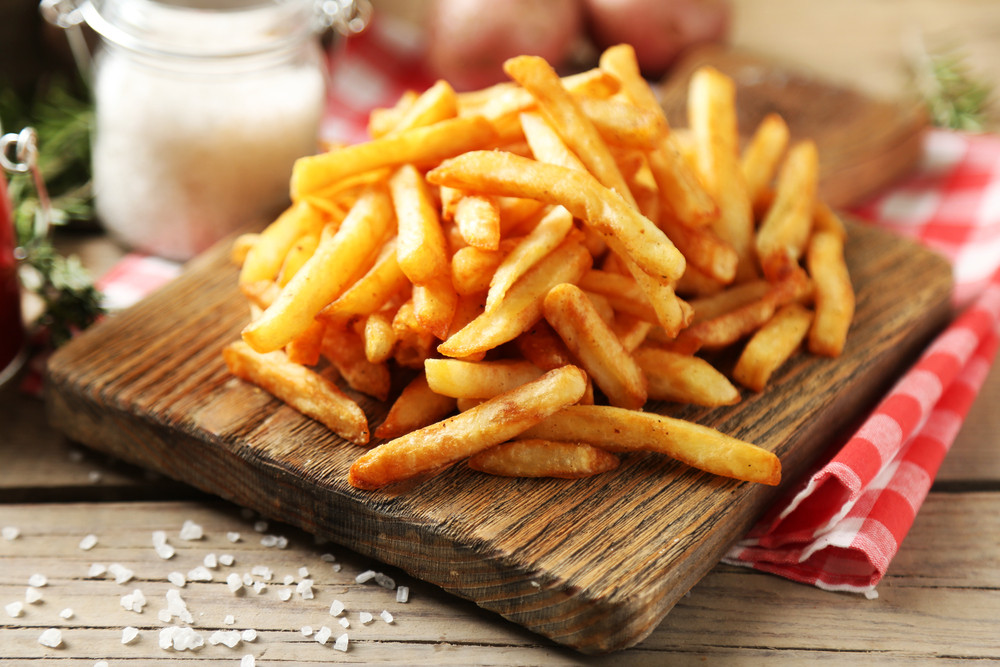 Des pommes de terre moins nombreuses engendreront des frites plus petites.