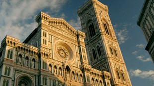 Un coucher de soleil à Florence
