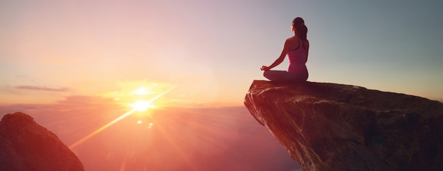 meditation rocher