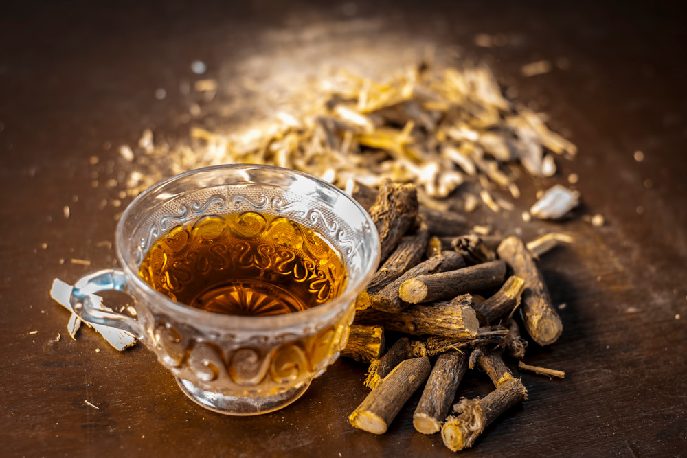 tisane à la réglisse
