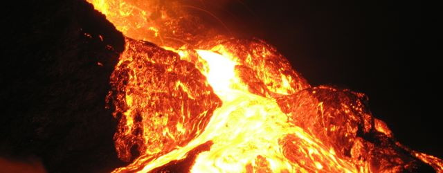 Éruption du volcan Holuhraum en Islande