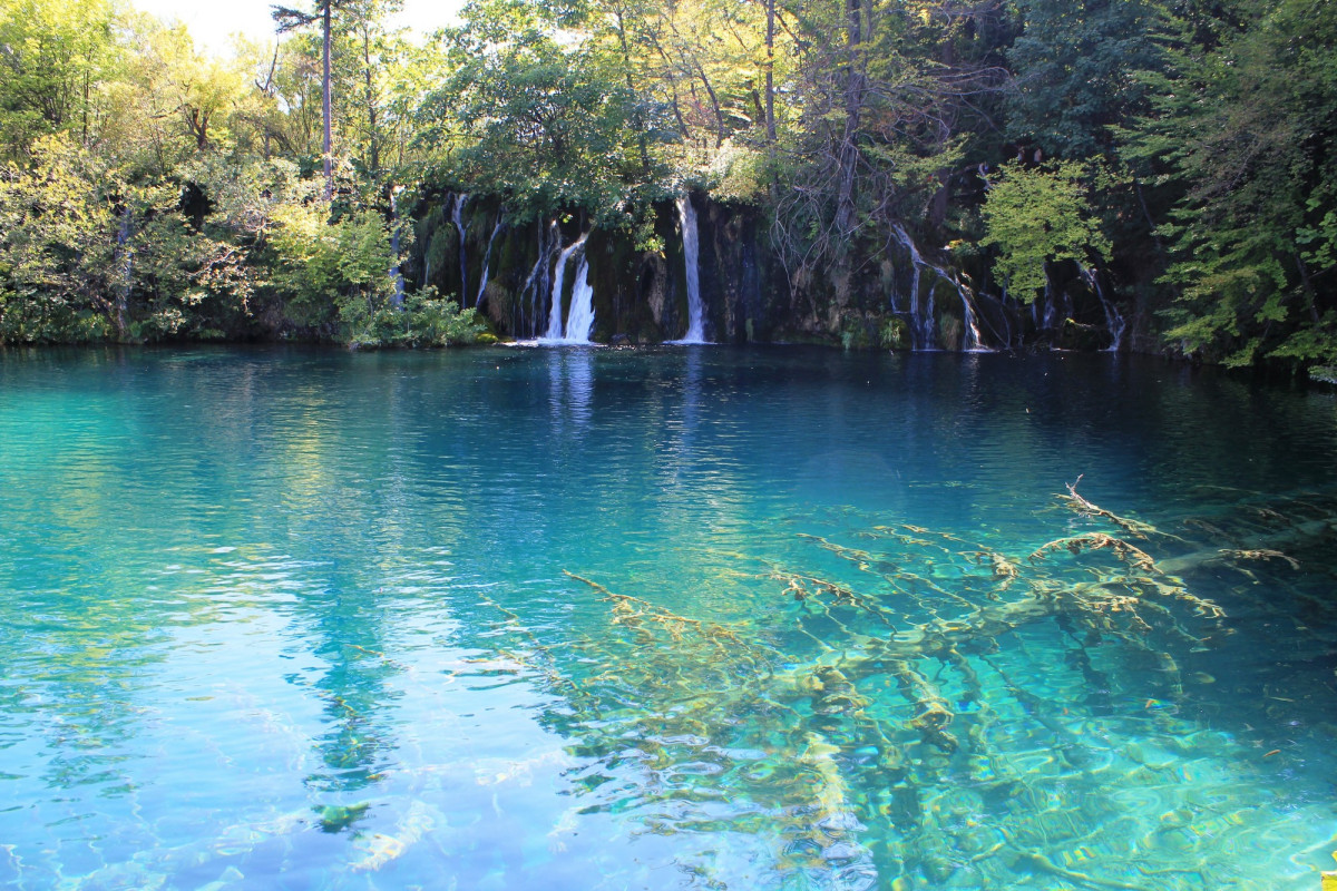 Le lac de plitvice !