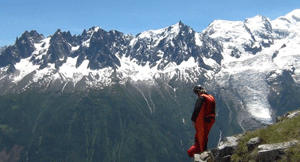 Prêt à Dévaler une montagne à toute vitesse !