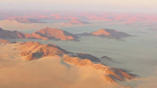 Le désert du Namib en ballon