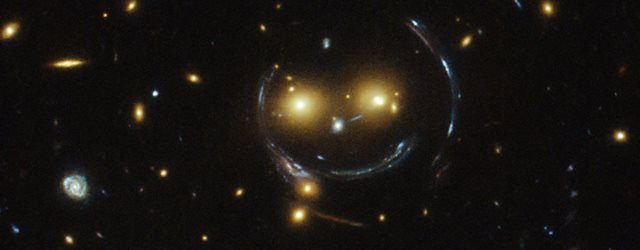 Un smiley s'invite dans l'espace