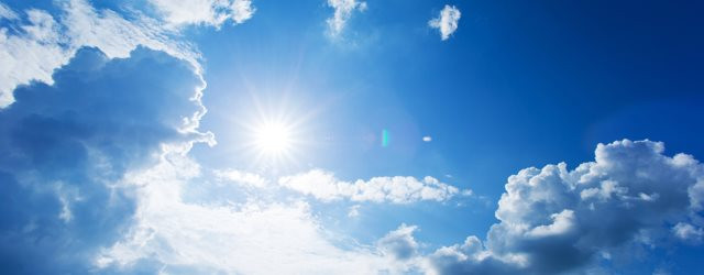 Une semaine agréable et ensoleillée !