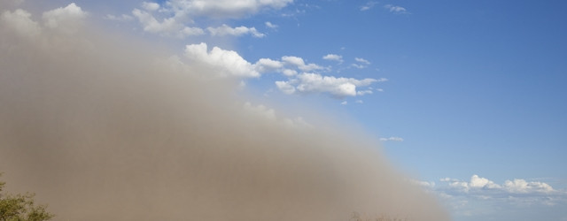Proche-Orient : tempête de sable spectaculaire
