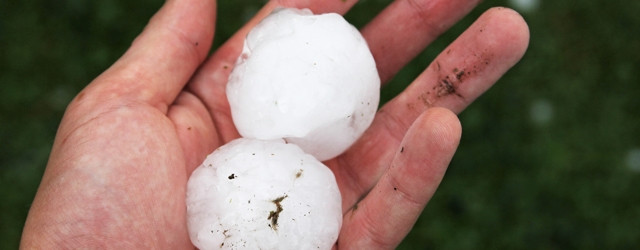 Tempête de grêle impressionnante aux USA