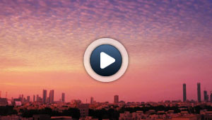 Le défilé de nuages de Bahreïn