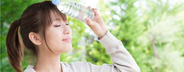 boire de l'eau l'été