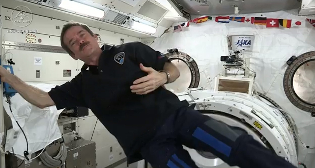 Astronaute Chris Hadfield